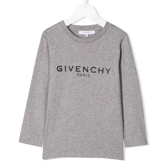100% AUTHENTIC GIVENCHY Logo Long Sleeve Shirt - Picture 1 of 5